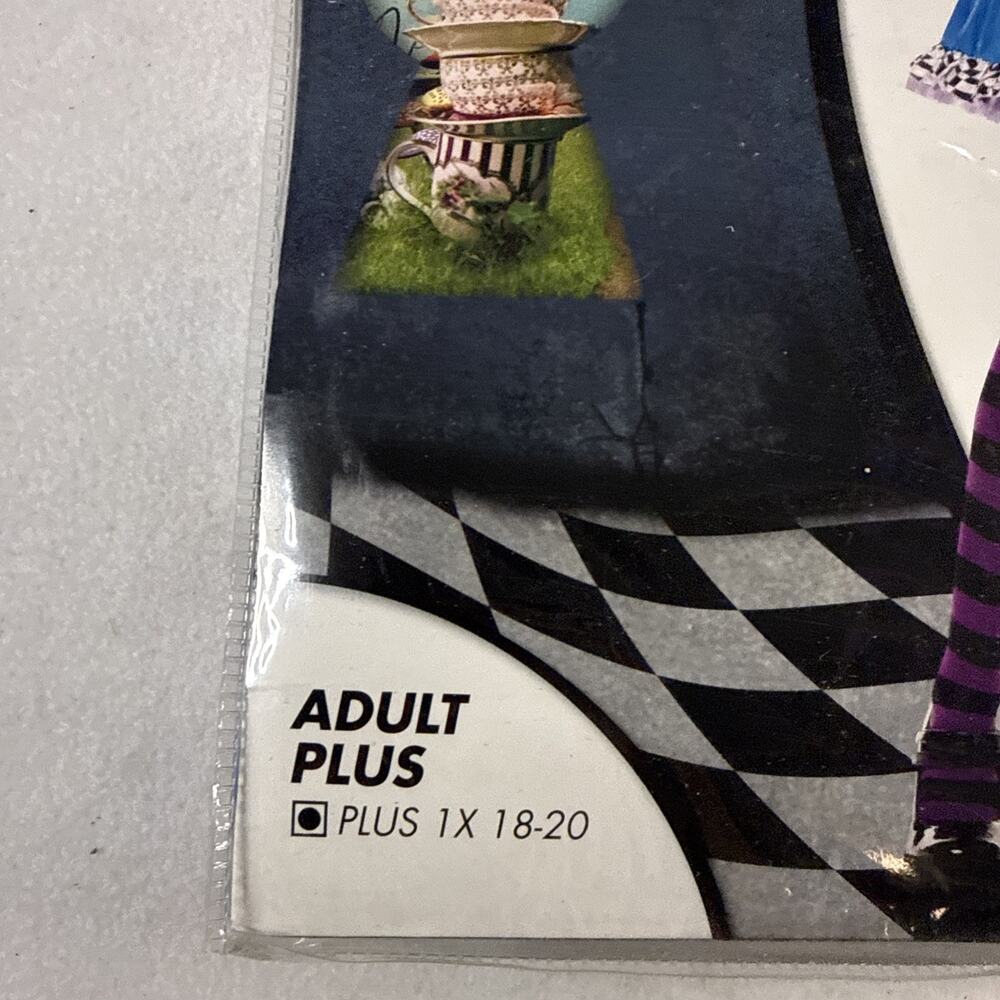 New Spirit Halloween Adult Down the Rabbit Hole Alice Wonderland Costume XL - Picture 2 of 4